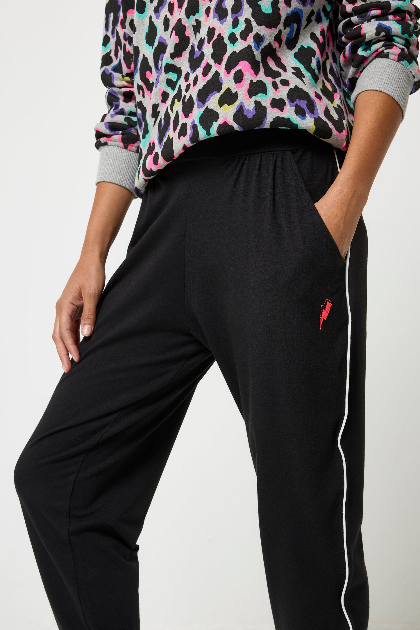 Black Slouch Jogger
