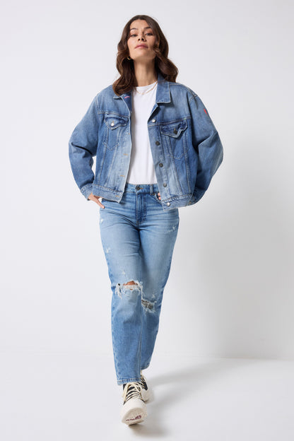 Indigo Blue Trucker Denim Jacket