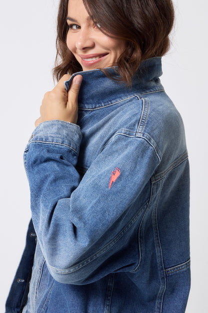 Indigo Blue Trucker Denim Jacket