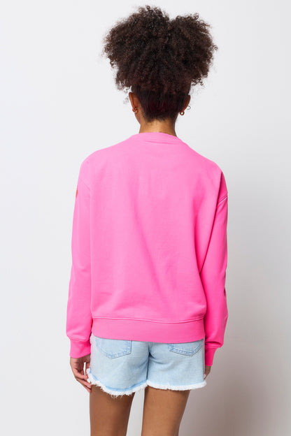 Neon Pink Washed Ultimate Sweatshirt