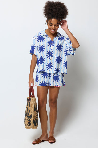 Blue Sunstar Shirt