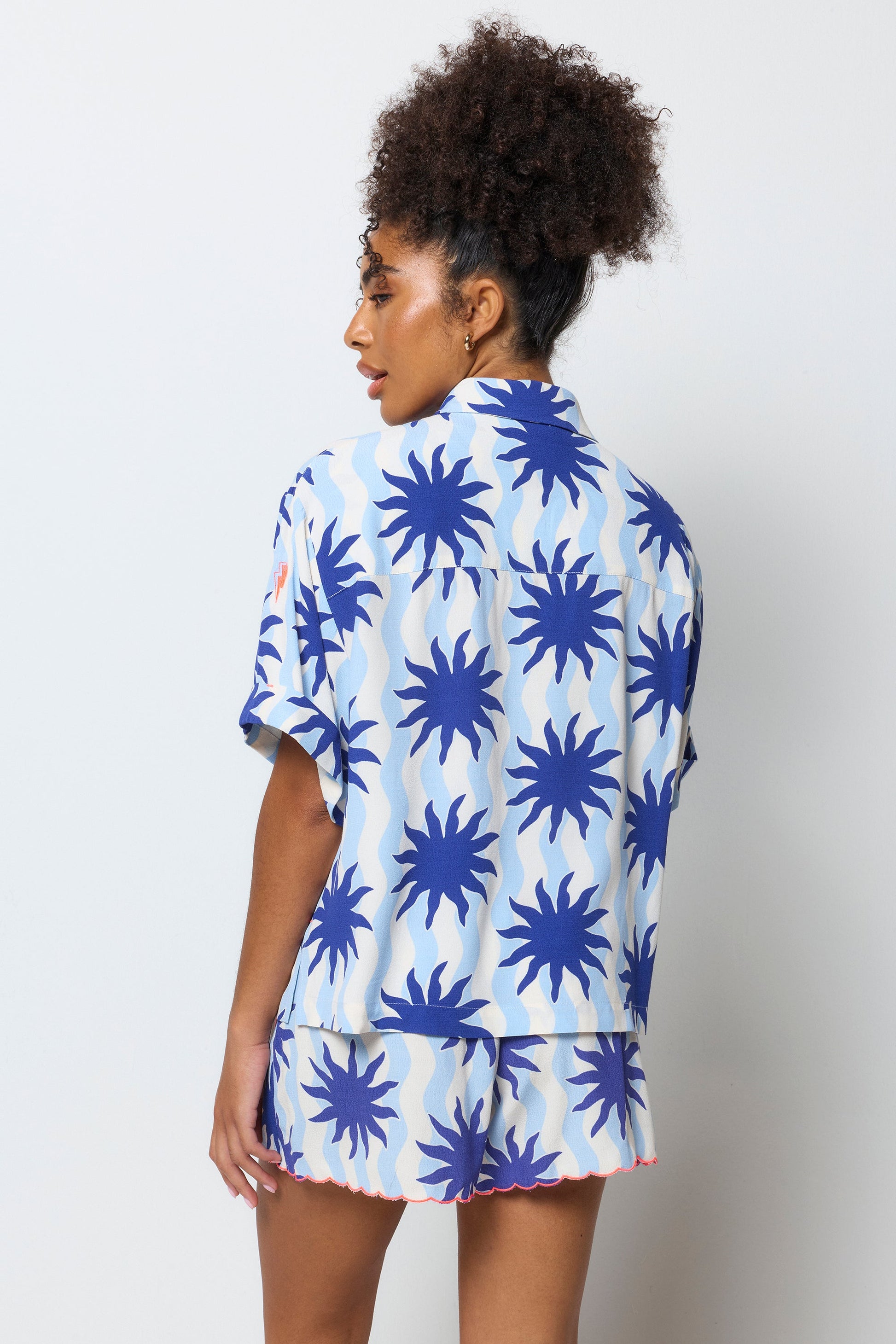 Blue Sunstar Shirt