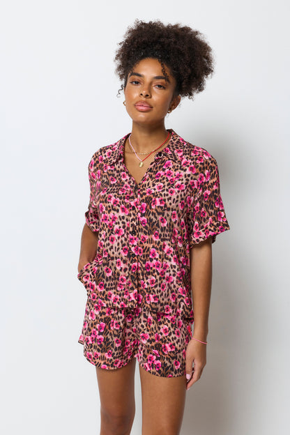 Neutral Paradise Cheetah Shirt