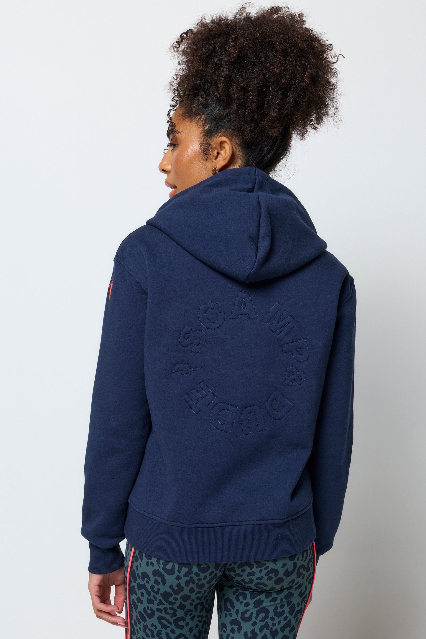 Navy Embroidered Logo Ultimate Hoodie