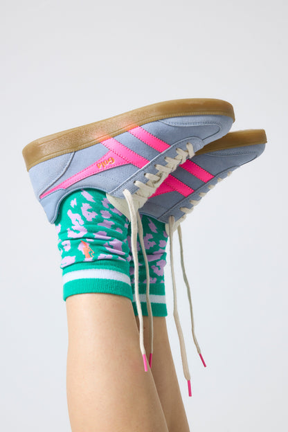 Gola for Scamp & Dude Blue and Pink Viper Trainers