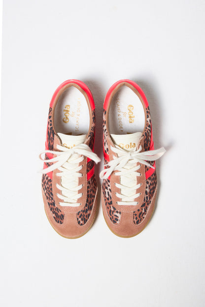 Gola for Scamp & Dude Neutral Cheetah Tornado Trainers