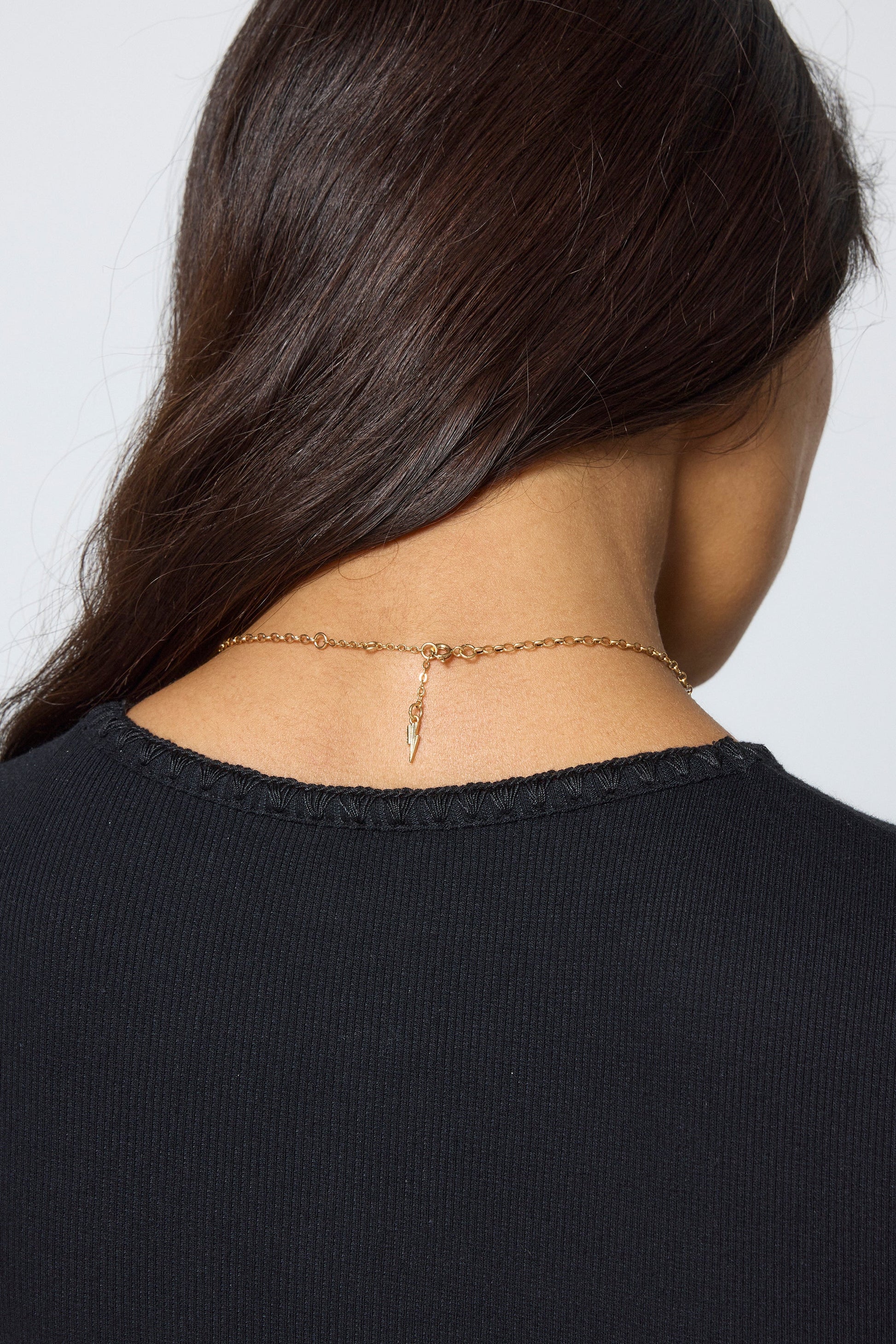 Gold Sunstar Pendant Necklace