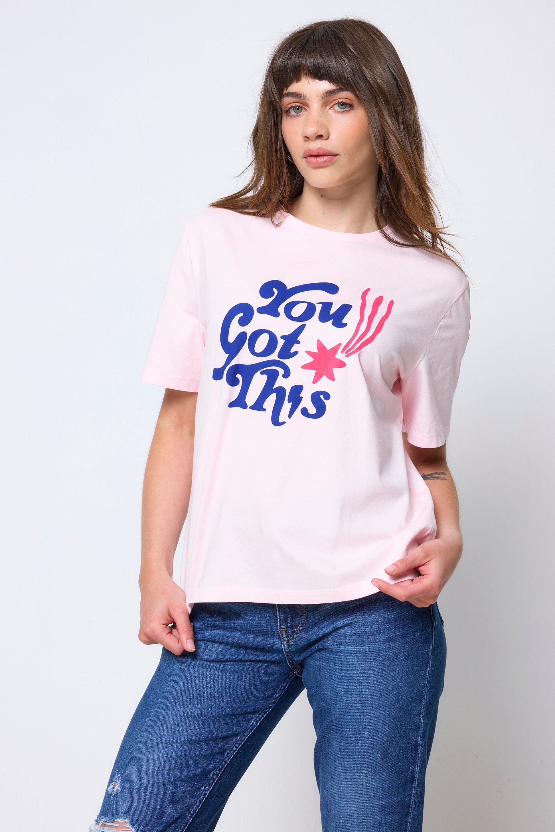 Scamp & Dude x Maggie's Pink 'You Got This!' Charity T-Shirt