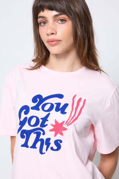 Scamp & Dude x Maggie's Pink 'You Got This!' Charity T-Shirt