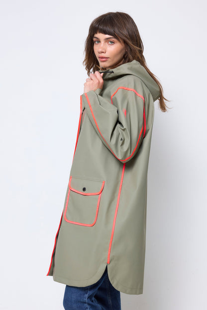 Khaki Raincoat