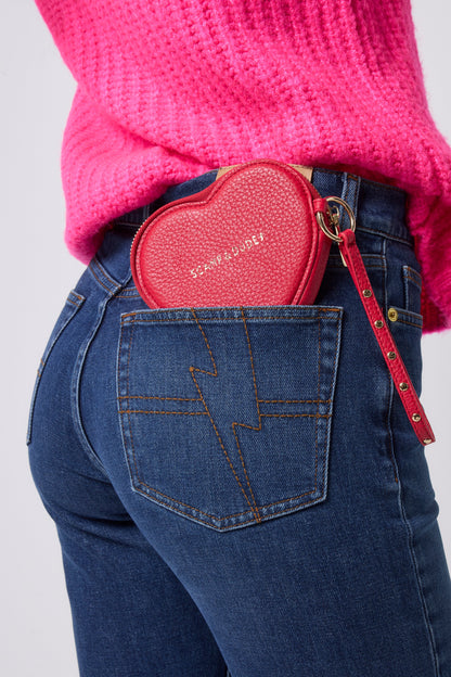 Red Heart Purse