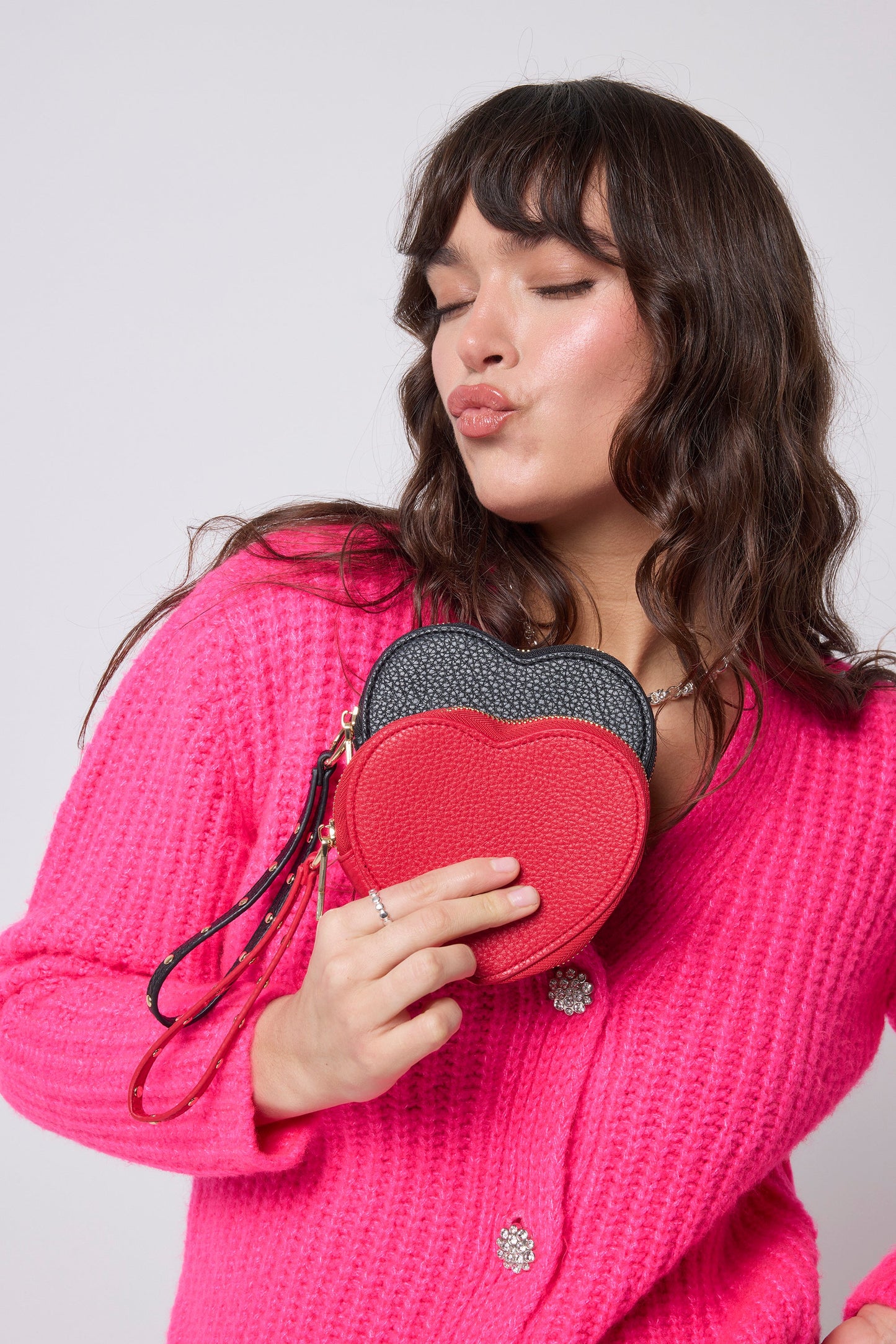 Red Heart Purse