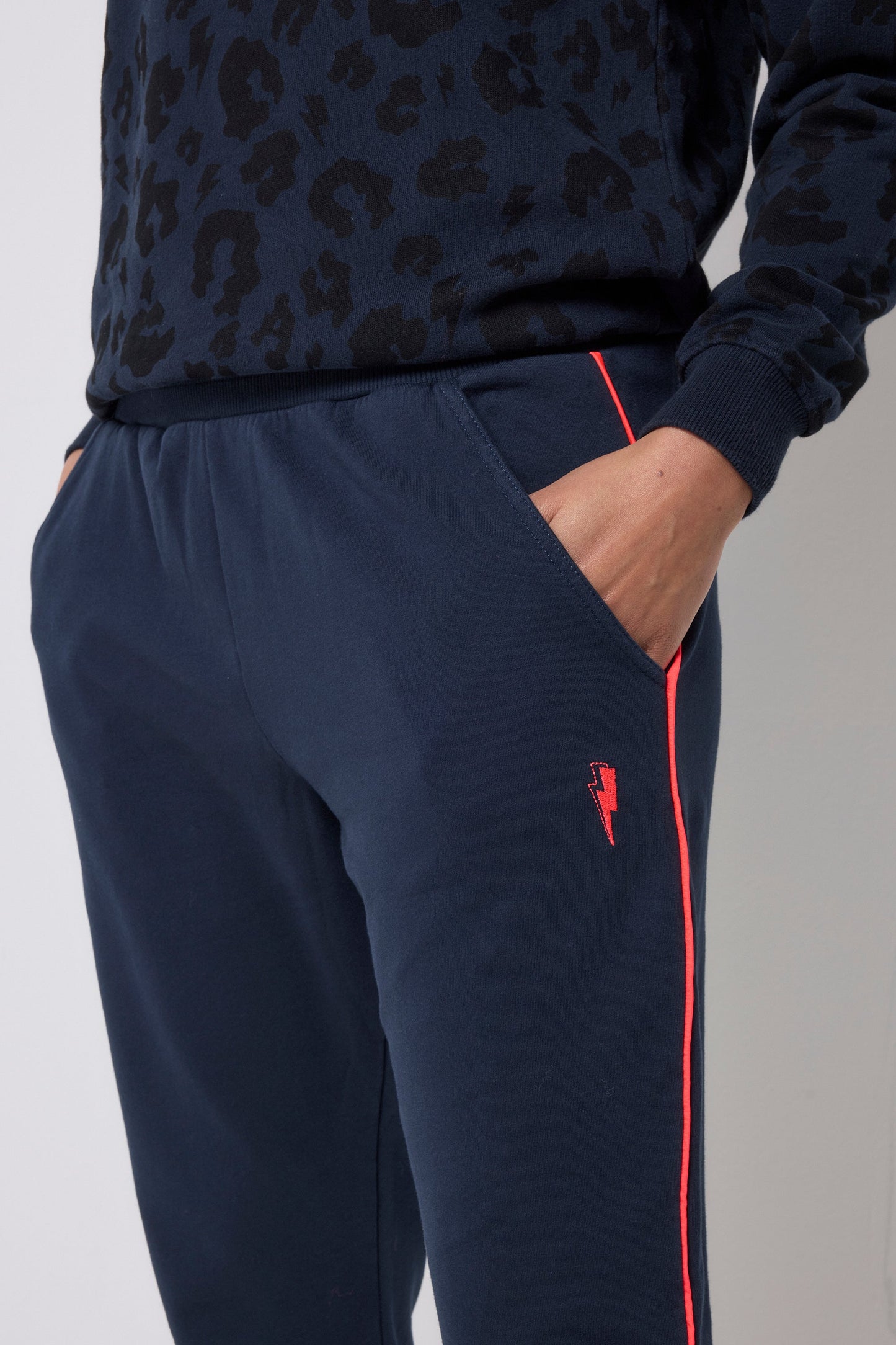 Navy Cosy Joggers