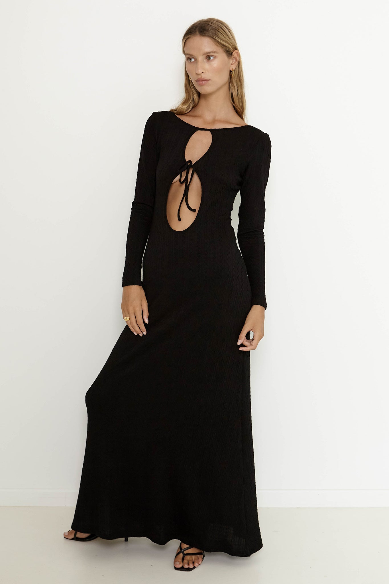 SNDYS Tallulah Maxi Dress Black