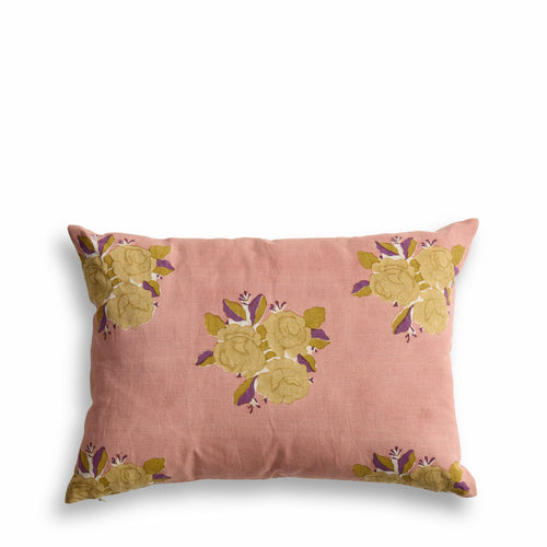 Sara Pillow in Grapefruit Pink
