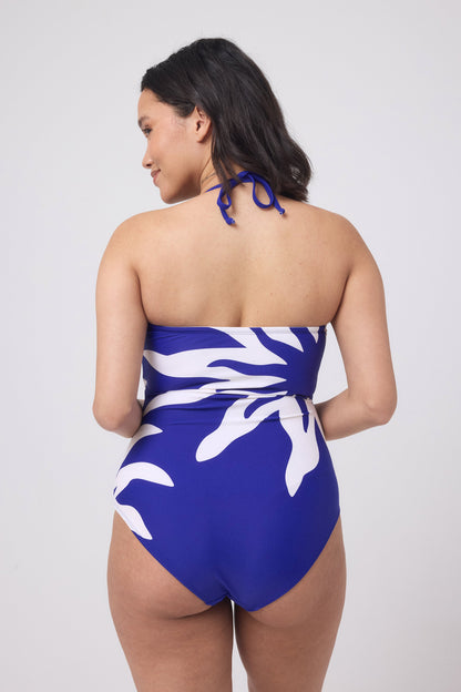 Blue Sunstar Bandeau Swimsuit