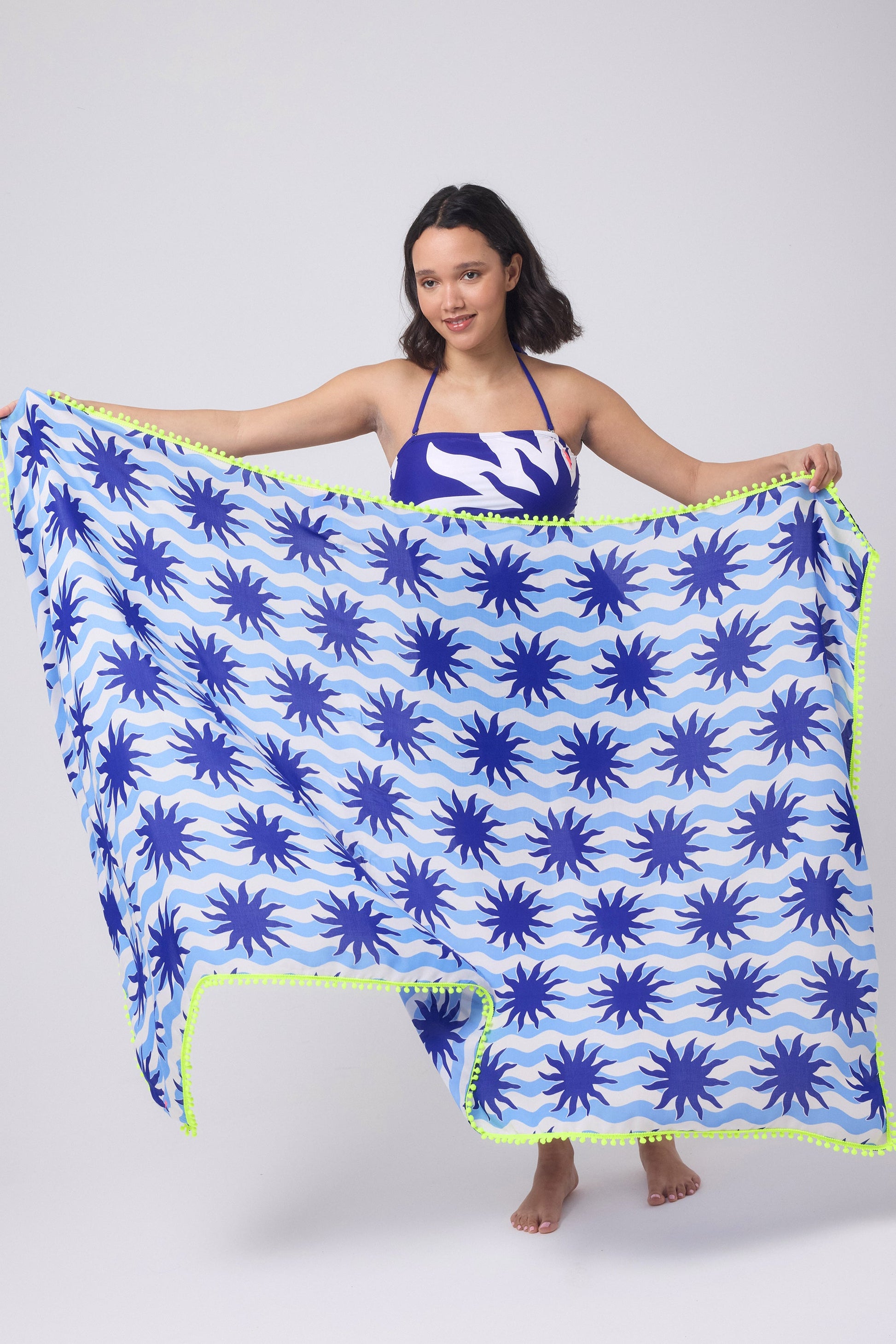 Blue Sunstar Charity Super Scarf