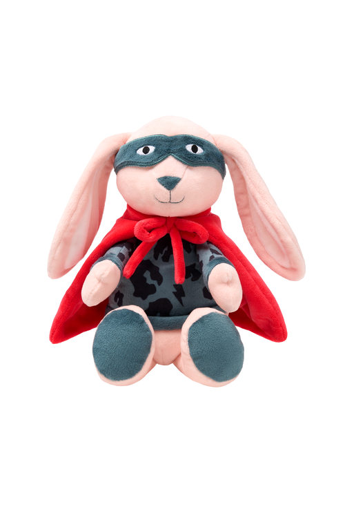 Charity Superhero Sleep Buddy Scamp the Bunny