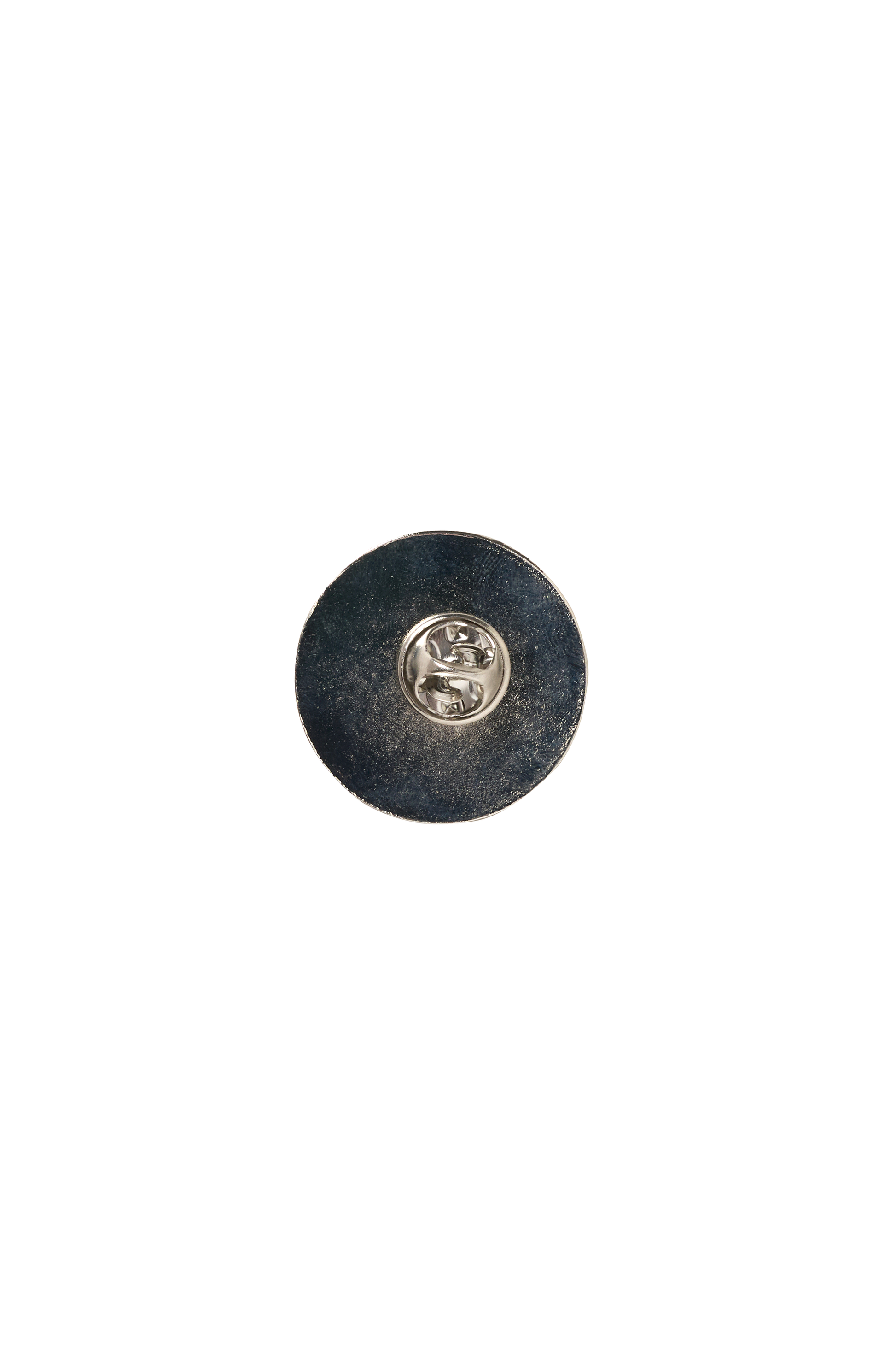 Blue Smiley Pin Badge