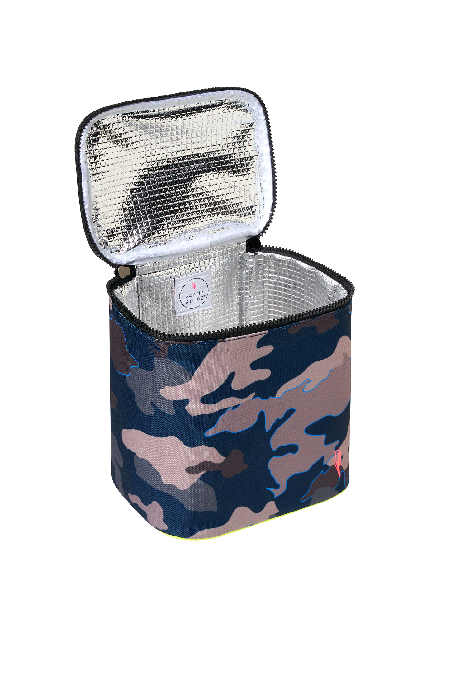 Navy Camo Lunch Bag