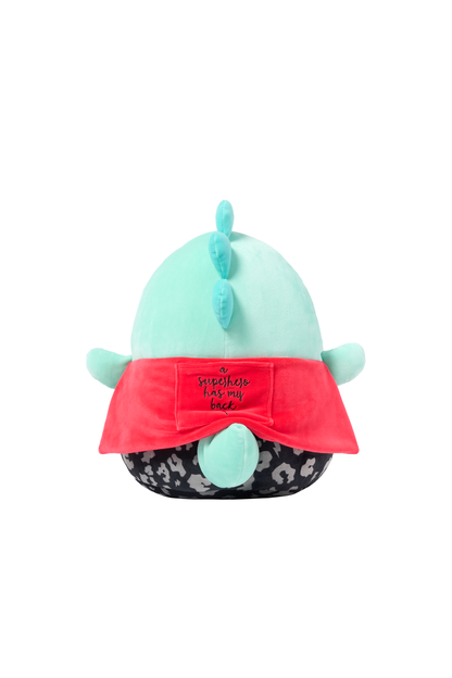 Charity Snuggly Superhero Sleep Buddy Dude the Dino