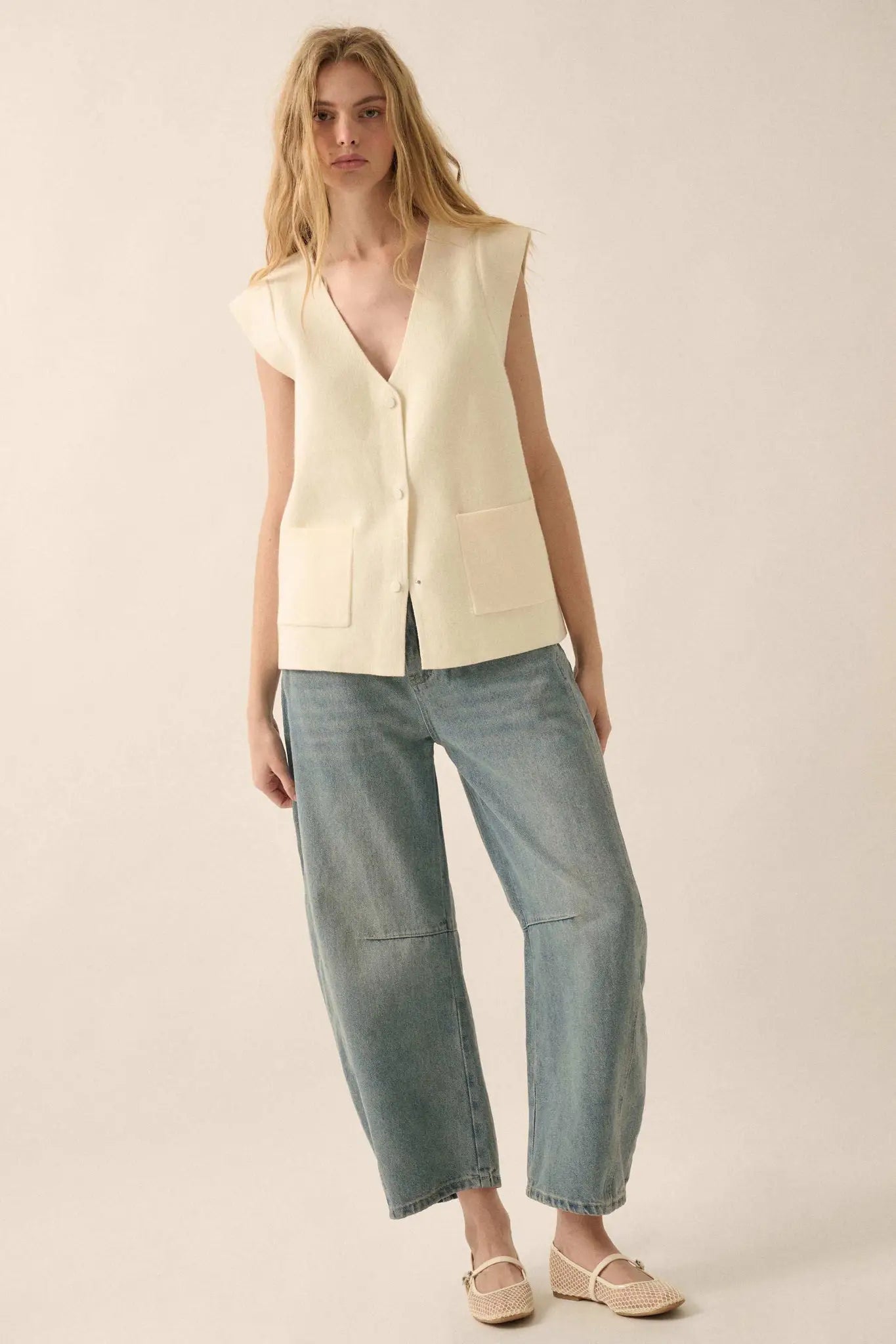 Real Talk Cap-Sleeve Pocket Cardigan