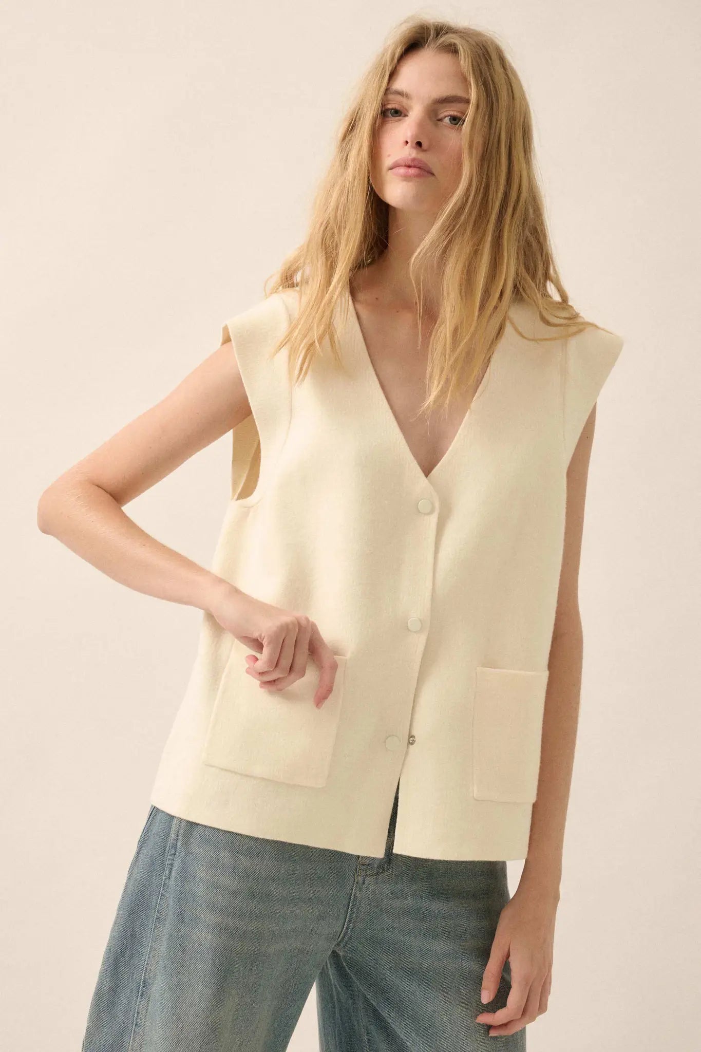Real Talk Cap-Sleeve Pocket Cardigan