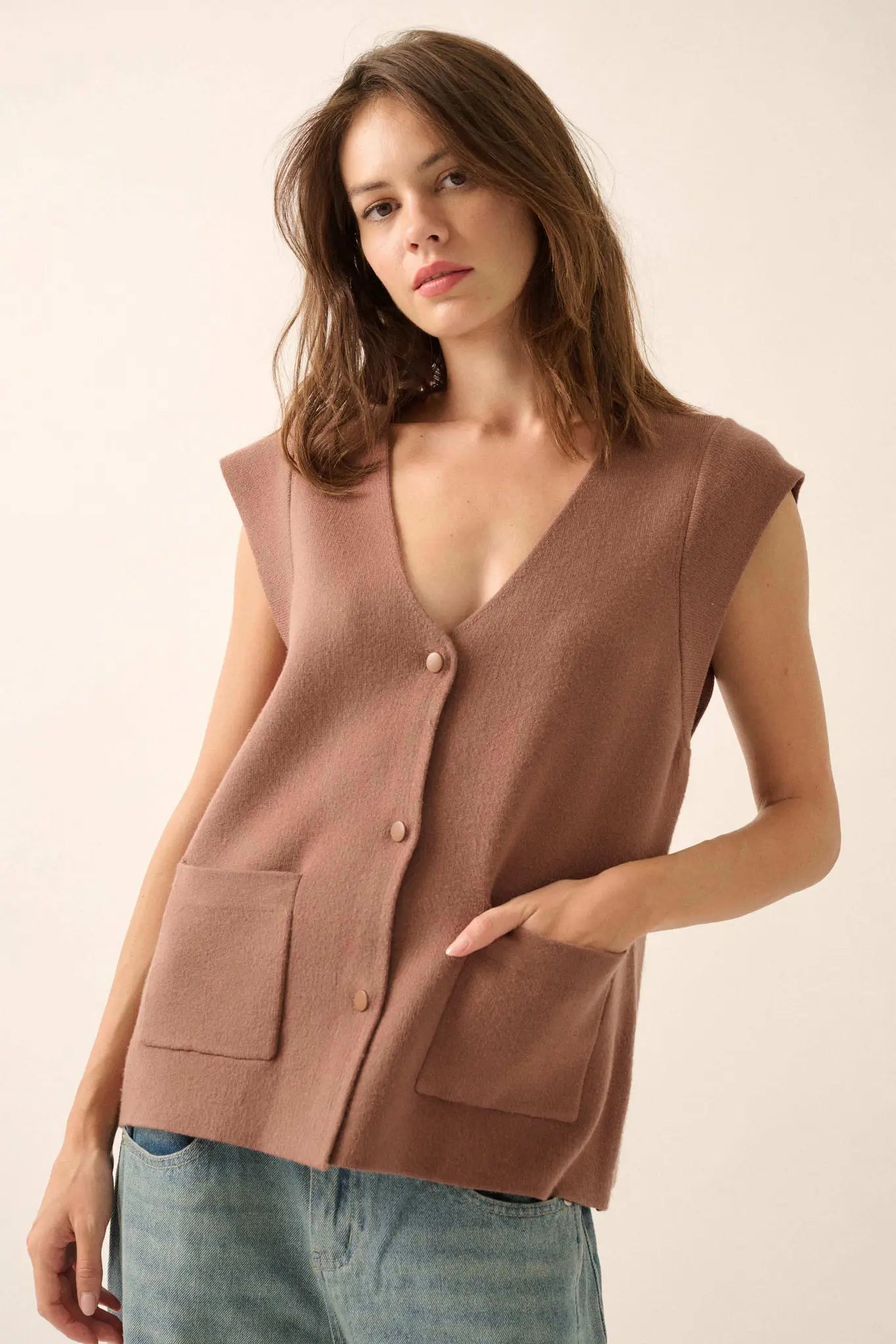 Real Talk Cap-Sleeve Pocket Cardigan