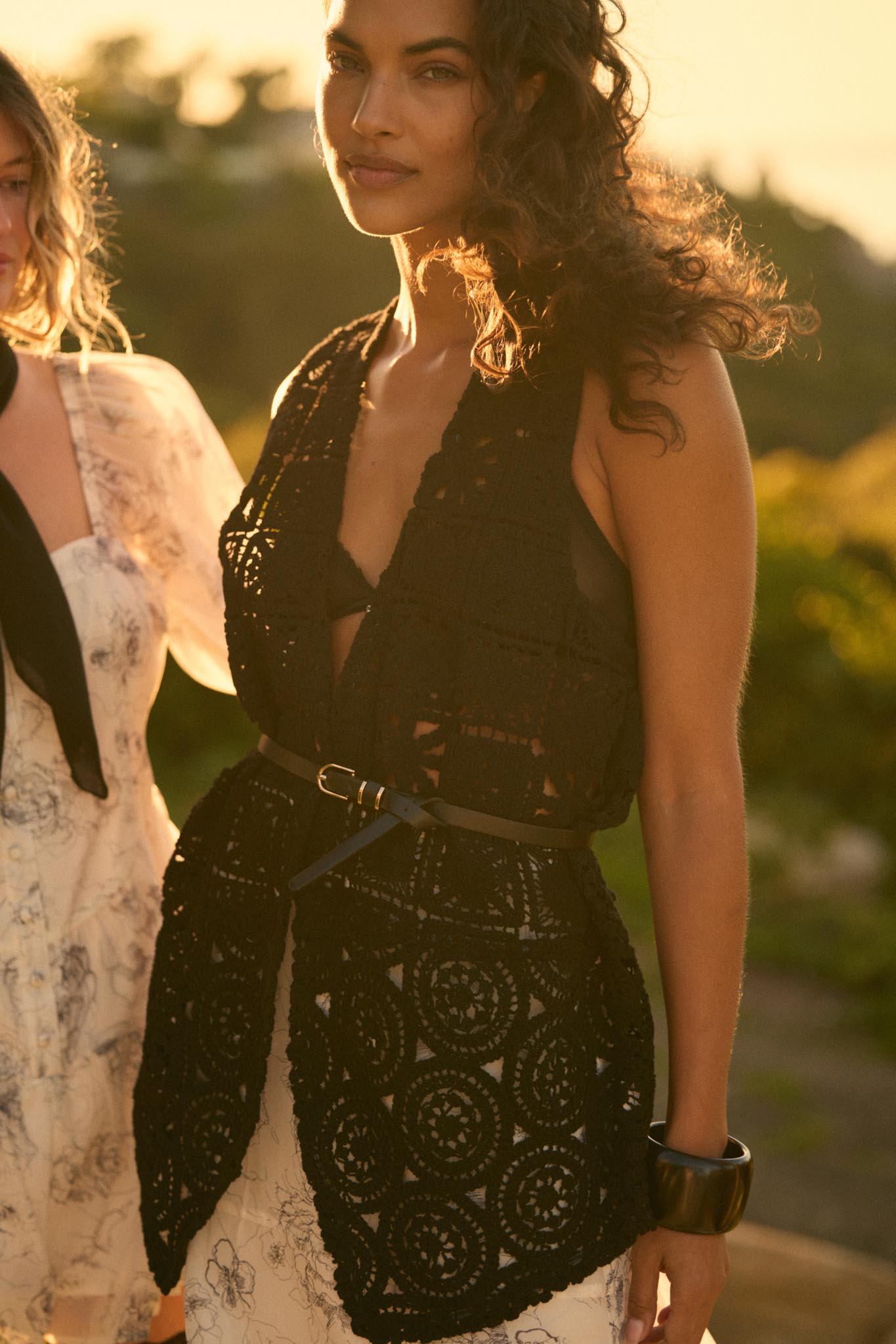 Find Your Bliss Crochet Open-Front Vest