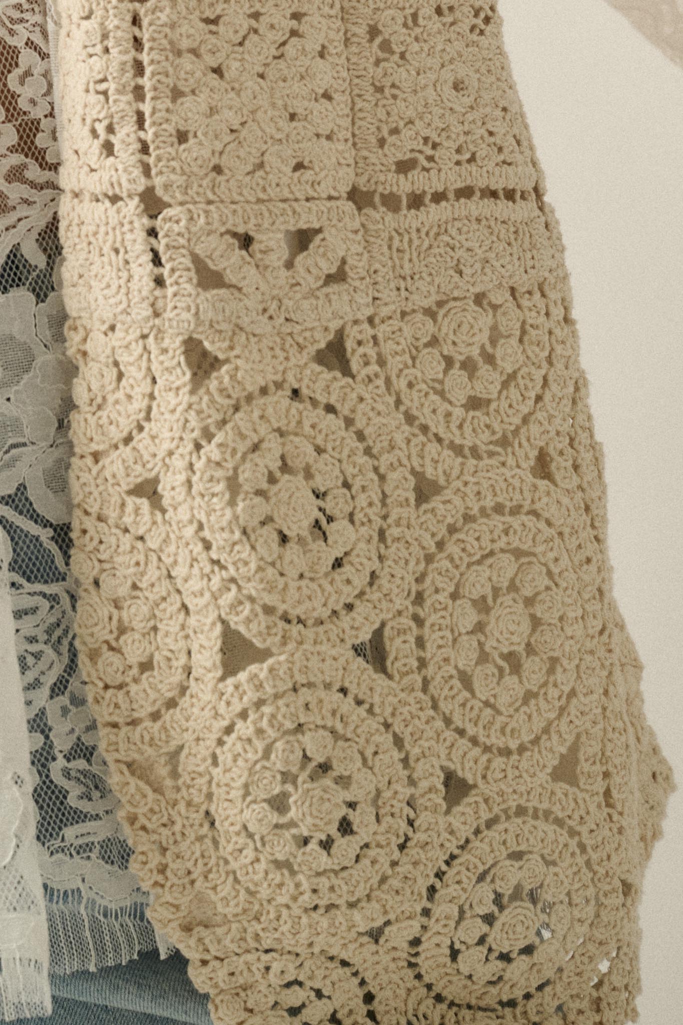 Find Your Bliss Crochet Open-Front Vest