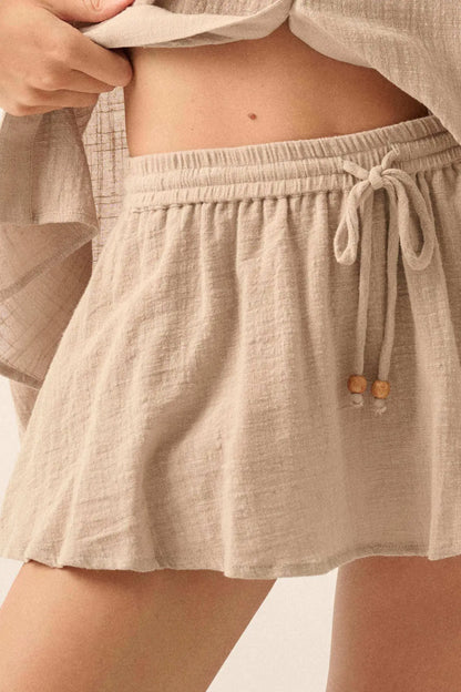 Freshen Up Textured Cotton Bloomer Skort