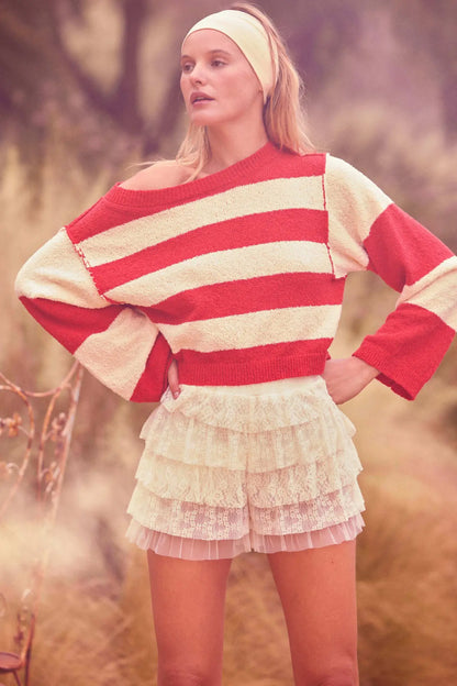Dolly Dear Ruffled Lace and Mesh Bloomer Shorts