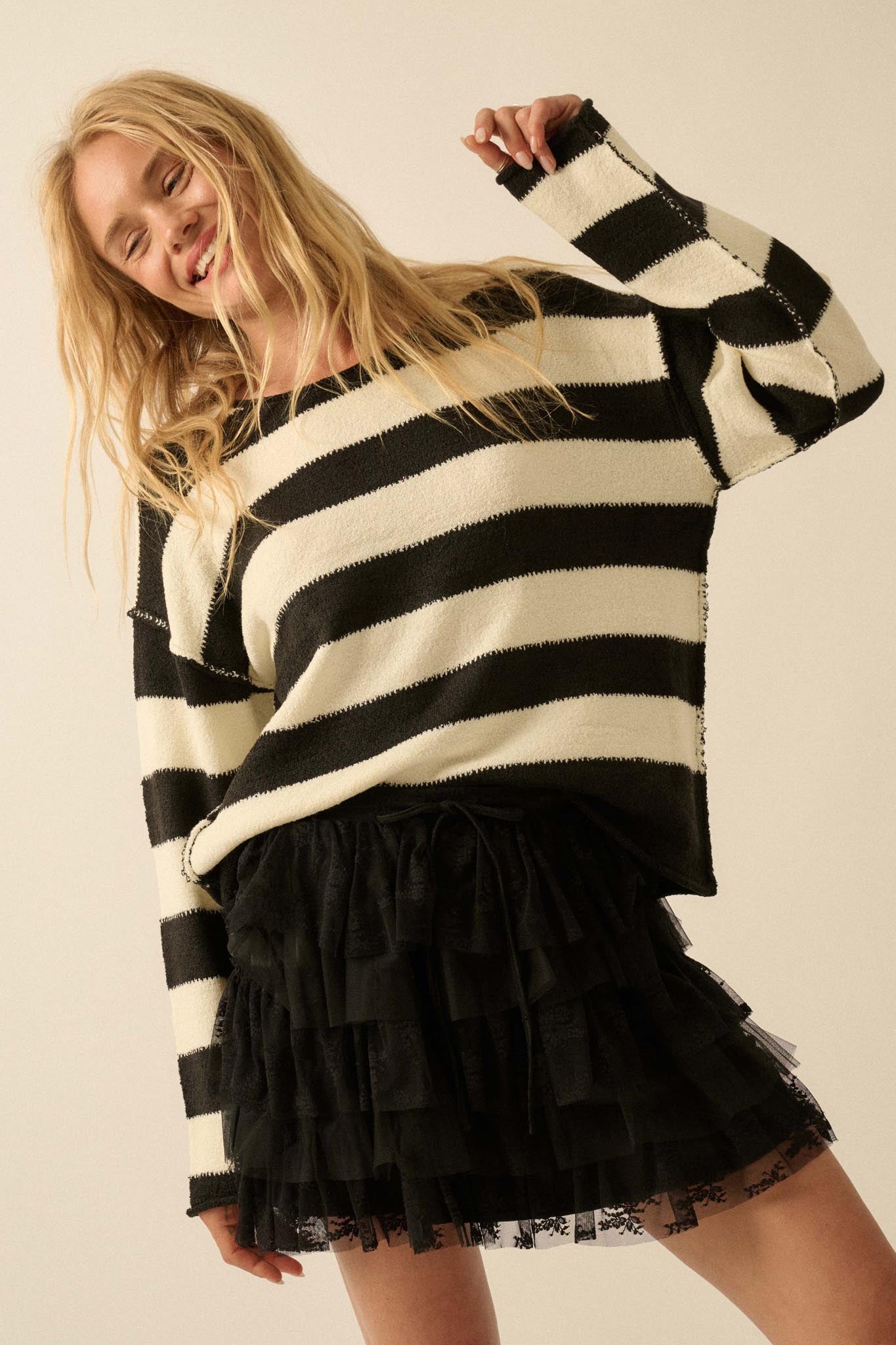 Dolled Up Lace and Mesh Tiered Ruffle Mini Skirt