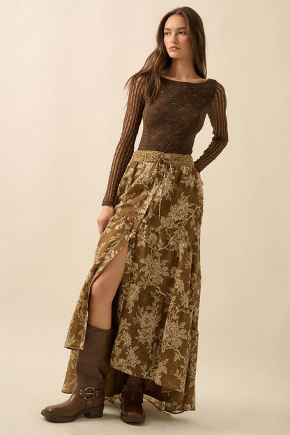 Divine Light Lace Long-Sleeve Boatneck Bodysuit