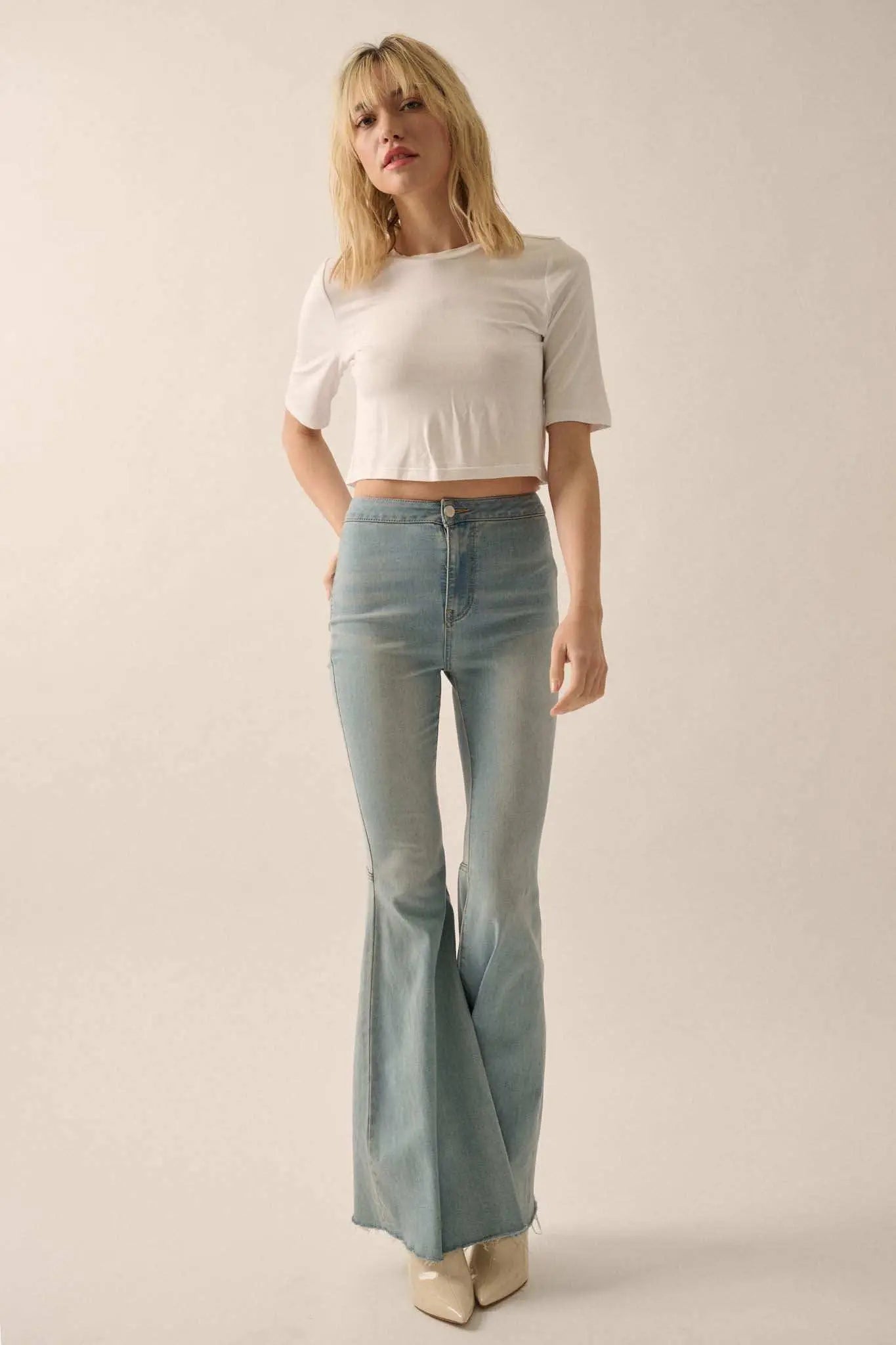 Essential Trends Modal Jersey Cropped Tee