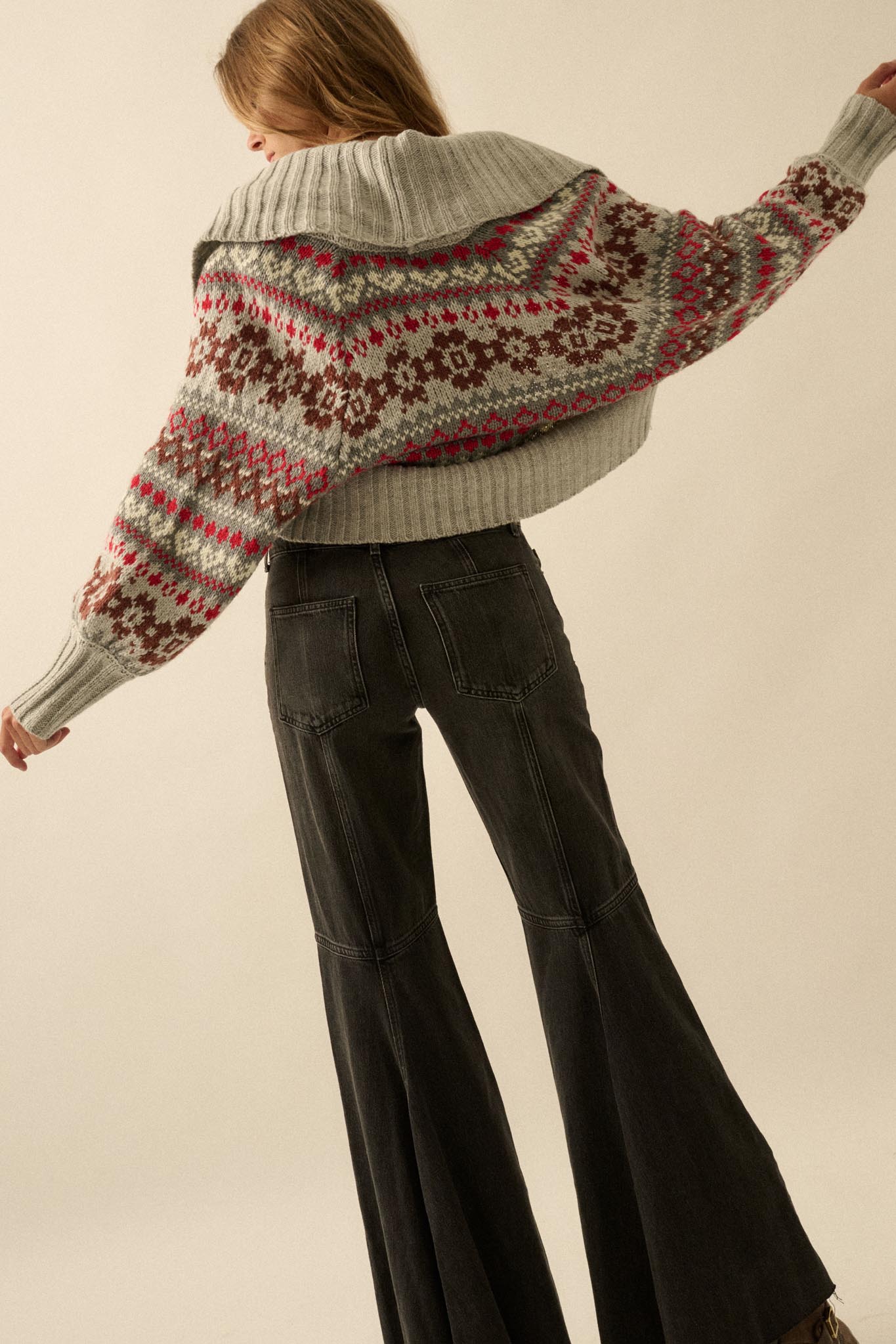 Après Chic Alpine-Knit Shrug and Tube Top Set