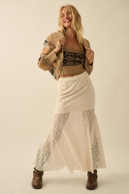 Après Chic Alpine-Knit Shrug and Tube Top Set