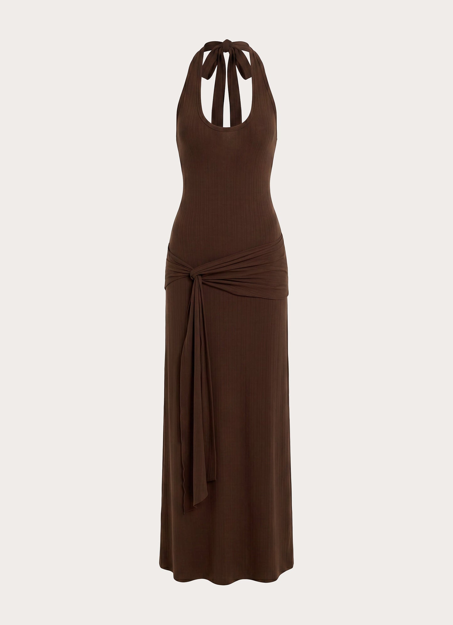 Vedetta Maxi Dress - Chocolate