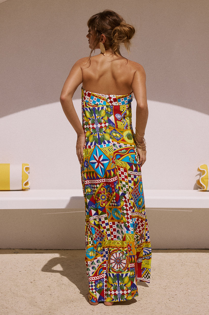 Phaedra Maxi Dress - Print