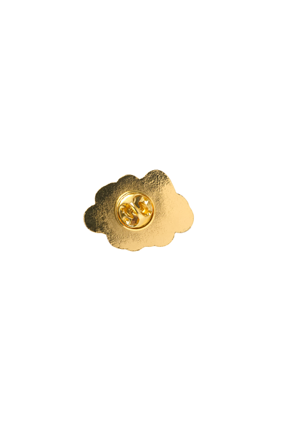 Coral We've Got Your Back Pin Badge