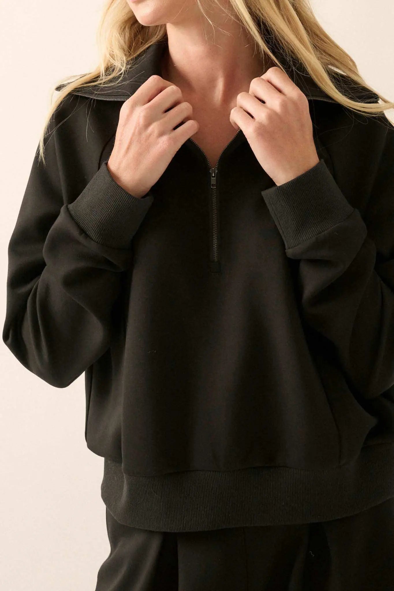 Premium Scuba Half-Zip Pullover