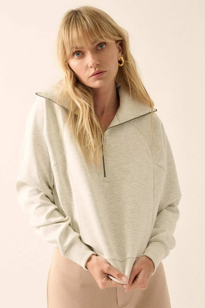 Premium Scuba Half-Zip Pullover