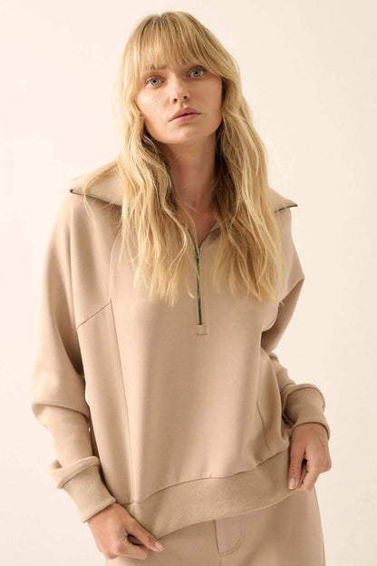 Premium Scuba Half-Zip Pullover