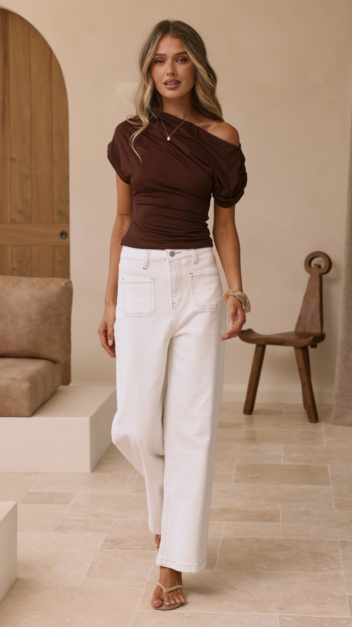 Millie Top - Chocolate