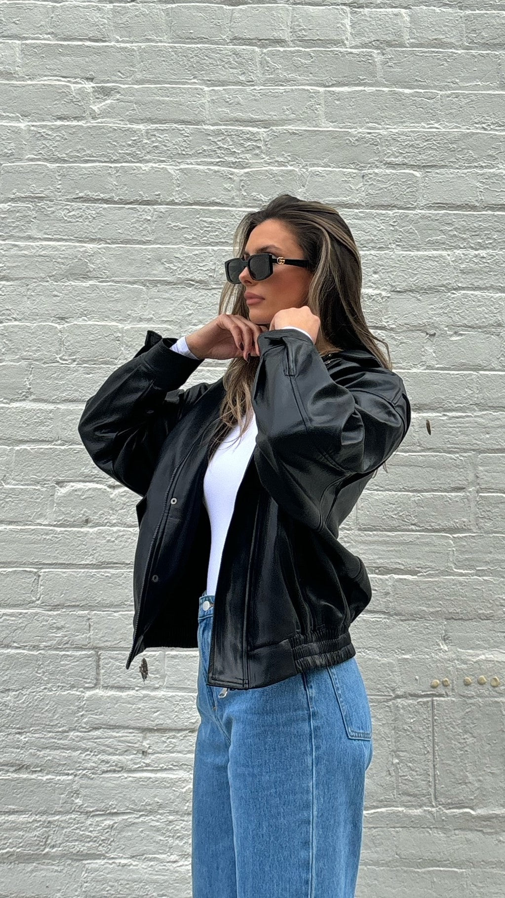 Kenny Bomber Jacket - Jet Black