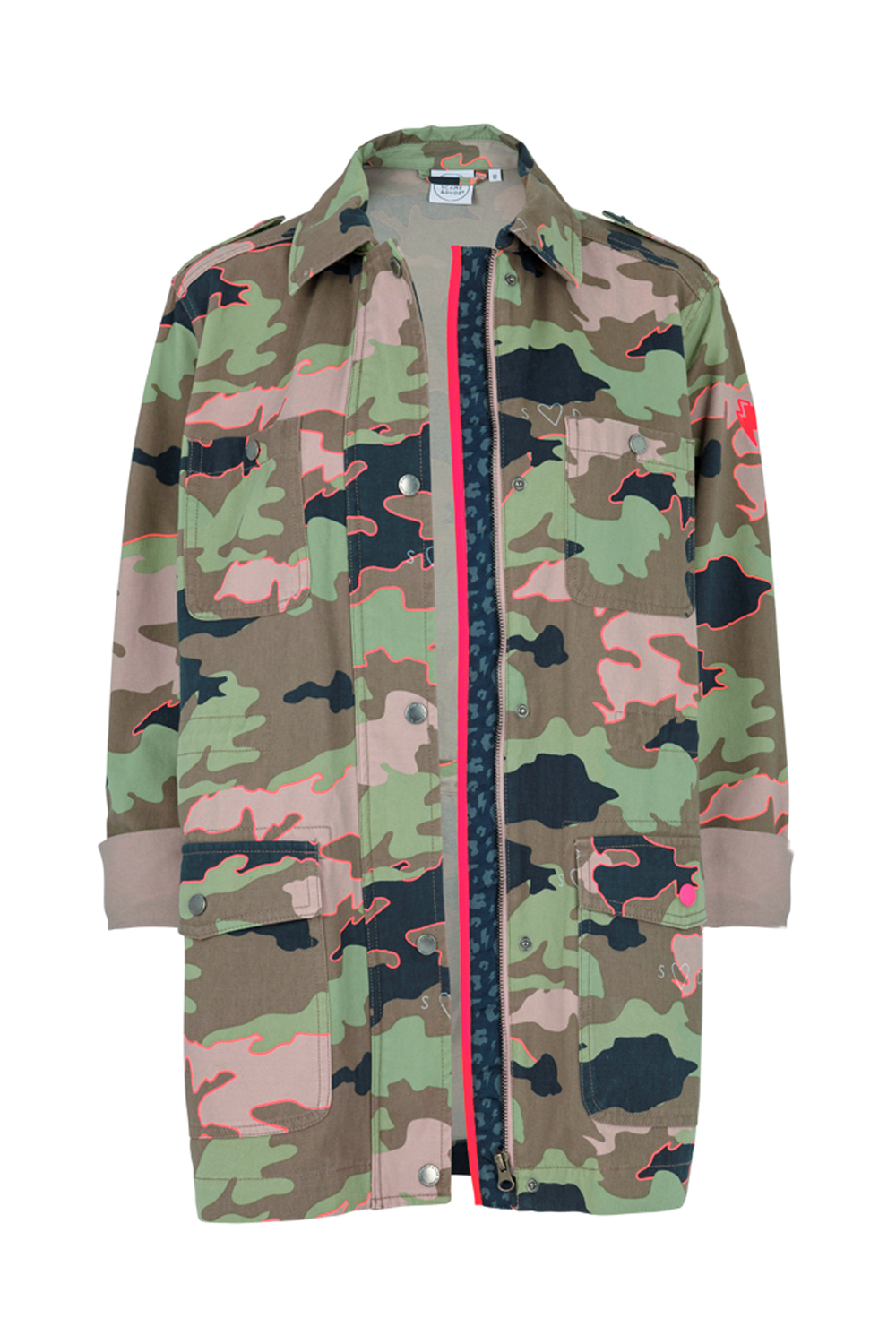 Khaki Camo Utility Jacket