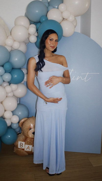 Malayah Maxi Dress - Blue