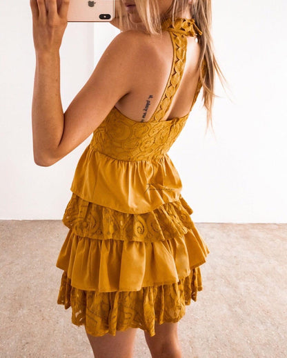 Jackie Dress - Mustard