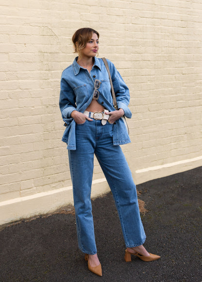 Zaeli Jeans - Mid Blue