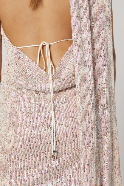 Kiama Scarf Dress - Lilac